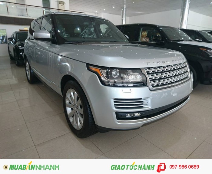 LandRover Range Rover HSE 2016 màu bạc full option giao ngay
