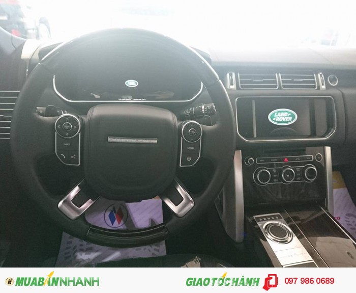 LandRover Range Rover HSE 2016 màu bạc full option giao ngay