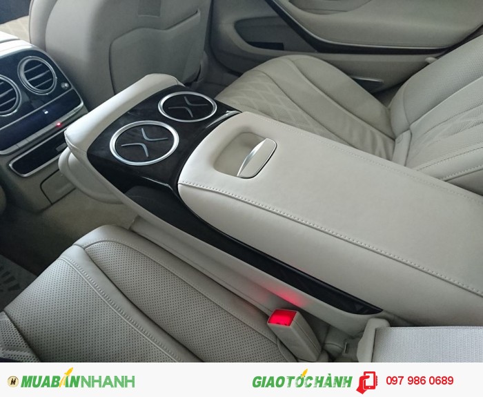 Mercedes Benz S500 2016 full option 2 màu trắng đen giao ngay