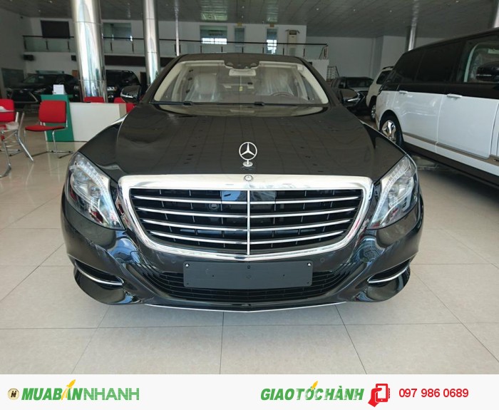 Mercedes Benz S500 2016 full option 2 màu trắng đen giao ngay