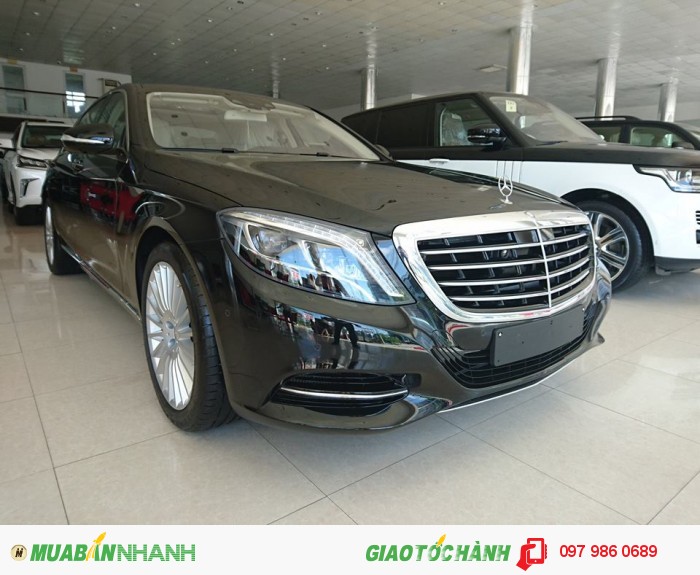Mercedes Benz S500 2016 full option 2 màu trắng đen giao ngay