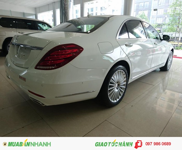 Mercedes Benz S500 2016 full option 2 màu trắng đen giao ngay