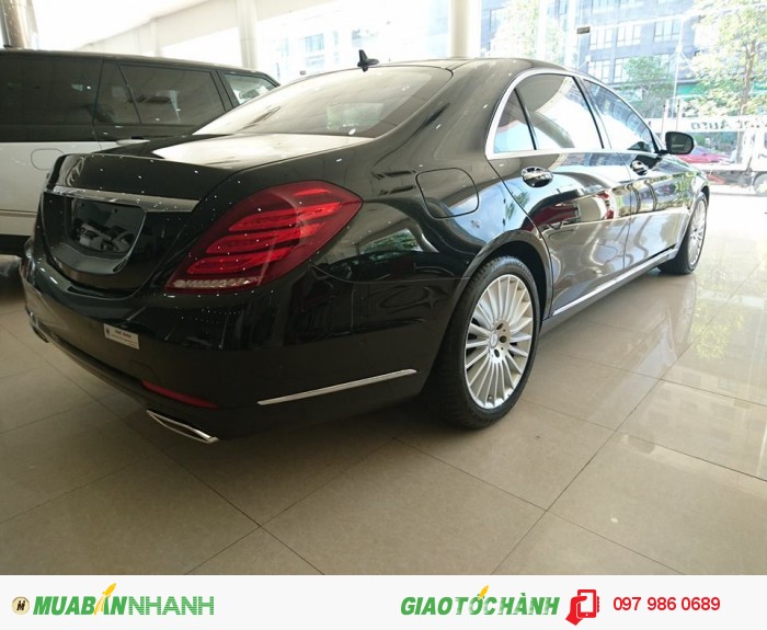 Mercedes Benz S500 2016 full option 2 màu trắng đen giao ngay