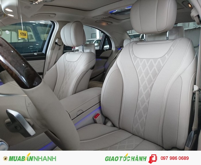Mercedes Benz S500 2016 full option 2 màu trắng đen giao ngay