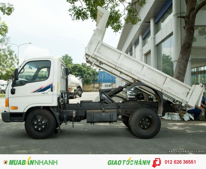 Xe tải Hyundai 3t5 HD72, xe tải 3.5t Hyundai HD72.