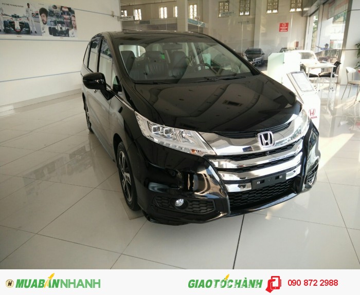 Honda Odyssey màu đen 2016 nhập Nhật, tặng ngay 20 triệu, hỗ trợ cho vay lên đến 85% giá trị xe, thủ tục nhanh gọn