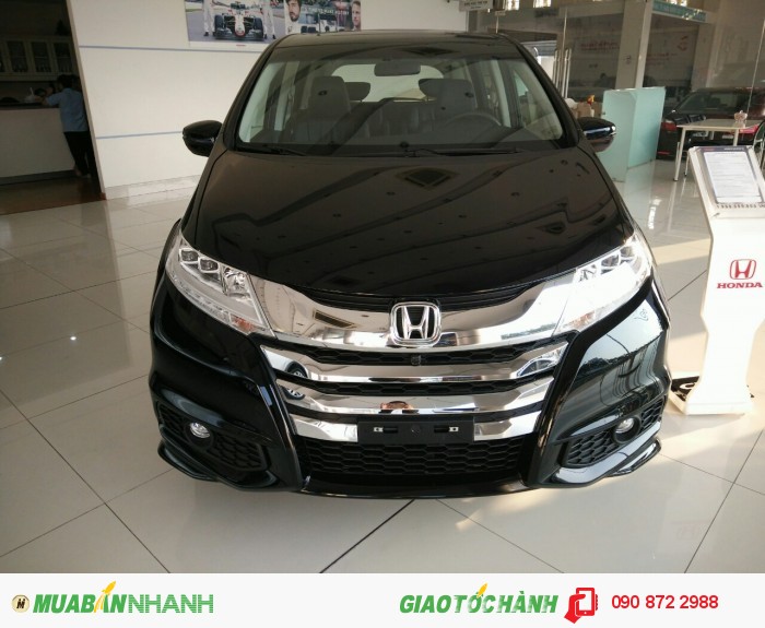 Honda Odyssey màu đen 2016 nhập Nhật, tặng ngay 20 triệu, hỗ trợ cho vay lên đến 85% giá trị xe, thủ tục nhanh gọn