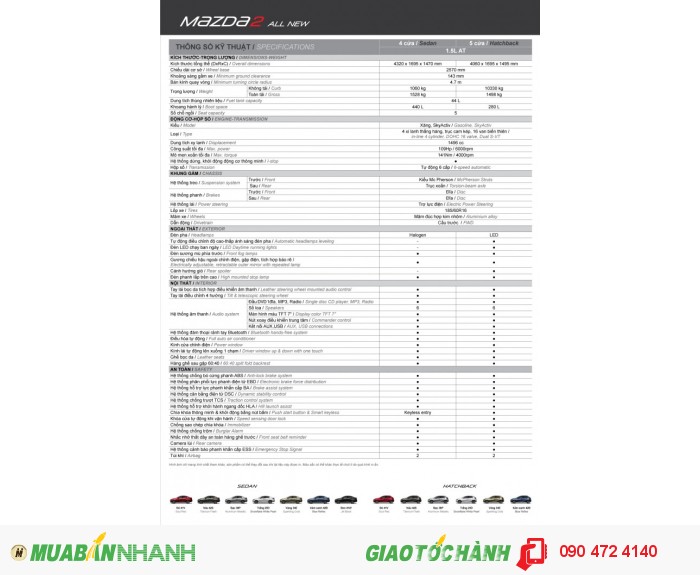 Mazda2 ưu đãi, giá tốt xe chất lượng.