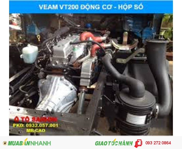 Xe tải Veam 2 tấn VT200A