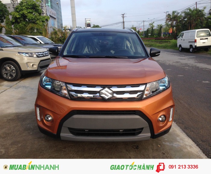 Bán xe Suzuki Vitara mới màu cam đen xe nhập khẩu nguyên chiếc