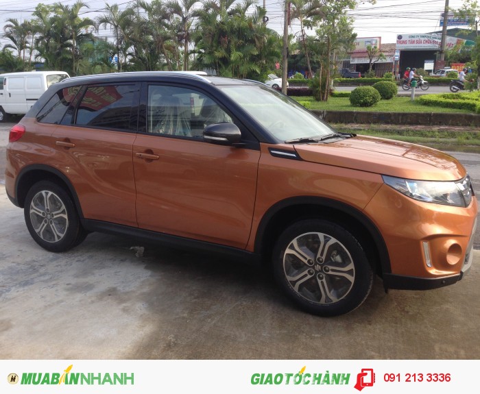 Bán xe Suzuki Vitara mới màu cam đen xe nhập khẩu nguyên chiếc