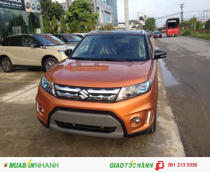 Bán xe Suzuki Vitara mới màu cam đen xe nhập khẩu nguyên chiếc