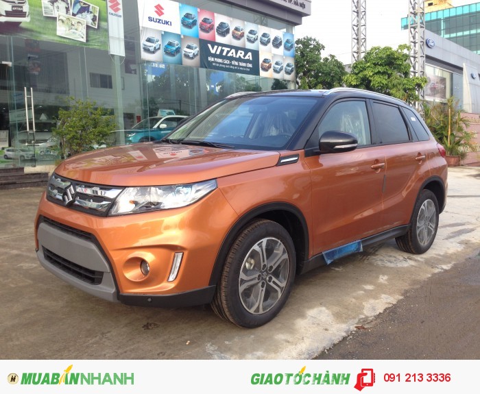 Bán xe Suzuki Vitara mới màu cam đen xe nhập khẩu nguyên chiếc