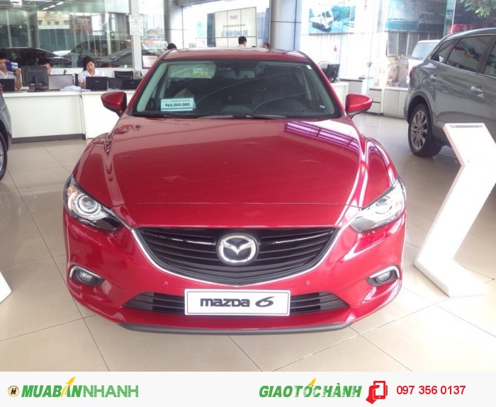 Bán xe Mazda 6 2.5 chính hãng 2016 giá tốt nhất tại Hà Nội