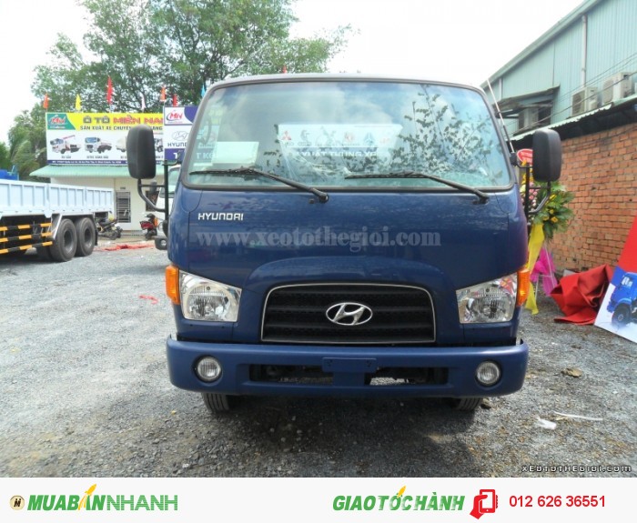 Tổng đại lý phân phối xe tải Hyundai HD78 4.5 tấn - Giá 600 triệu