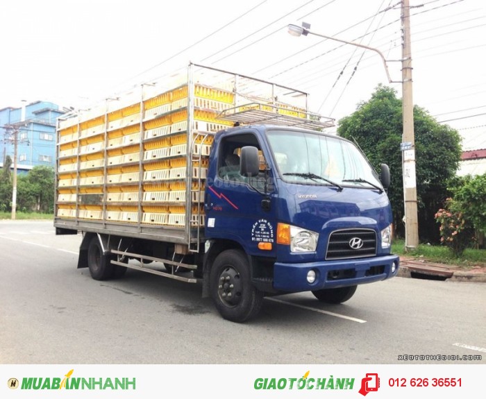 Đại lý độc quyền xe tải Hyundai HD78, hỗ trợ trả góp lãi suất thấp