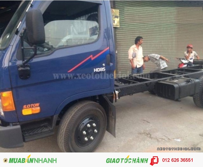 Bán xe tải Hyundai HD85  5 tấn nhập khẩu, giao xe ngay!