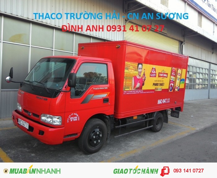 HOT xe KIA K165S (K3000S) 2.4 (tấn vào được thành phố) hỗ trợ trả góp lên đến 70%