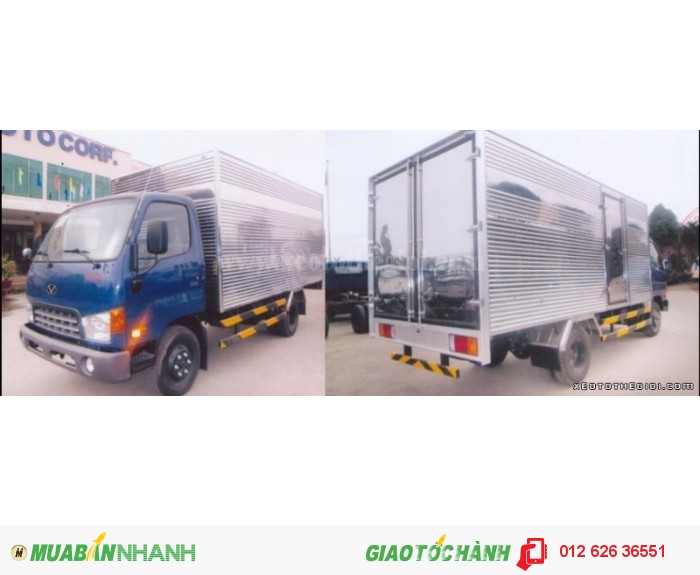 Bán xe Hyundai HD85 4.8 tấn, chính hãng, hỗ trợ phí trước bạ