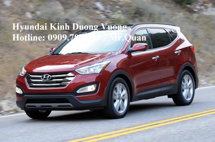 Hyundai Santafe 2.4 AT (Số Tự Động) Xăng (Full) - Gía Ưu Đãi Tại Hyundai Kinh Dương Vương