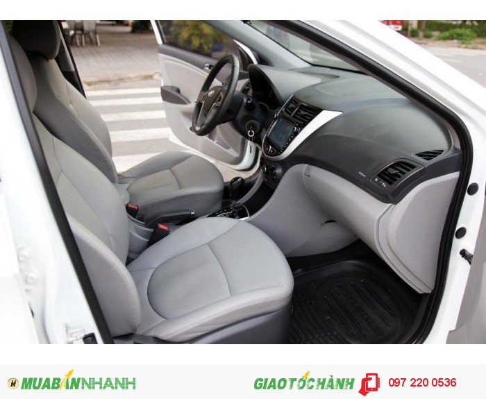 Bán Hyundai Accent 1.4AT xe nhập nguyên con màu trắng