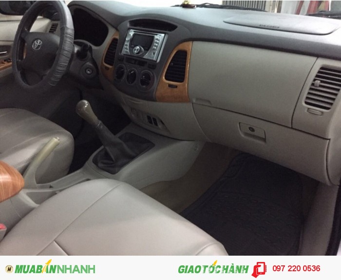 Bán Toyota INNOVA G đời 2010, máy xăng số sàn