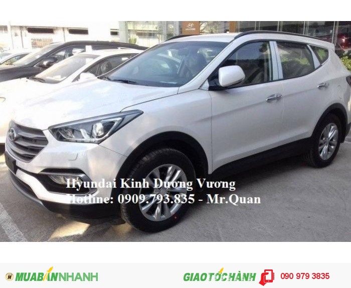 Hyundai 7 Chỗ Santafe 2.4 AT (Số Tự Động) - Xăng - Hỗ Trợ Giao Xe Nhanh.