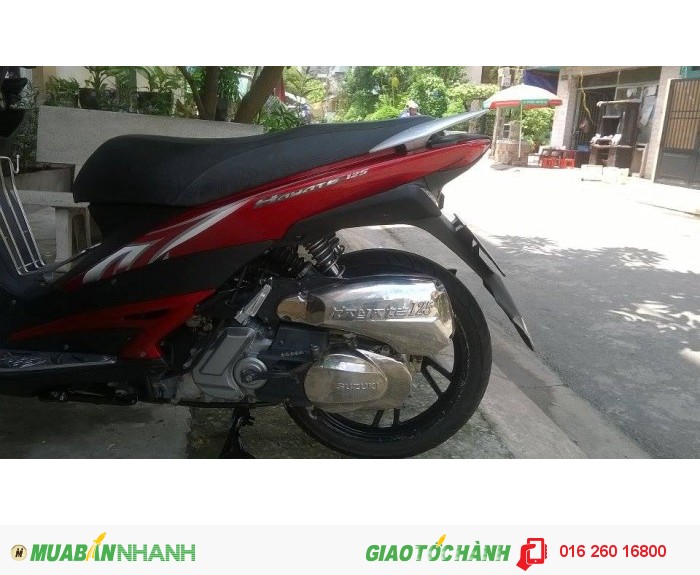 Xe Suzuki Hayate SS Fi 125cc đời 2012  màu đỏ
