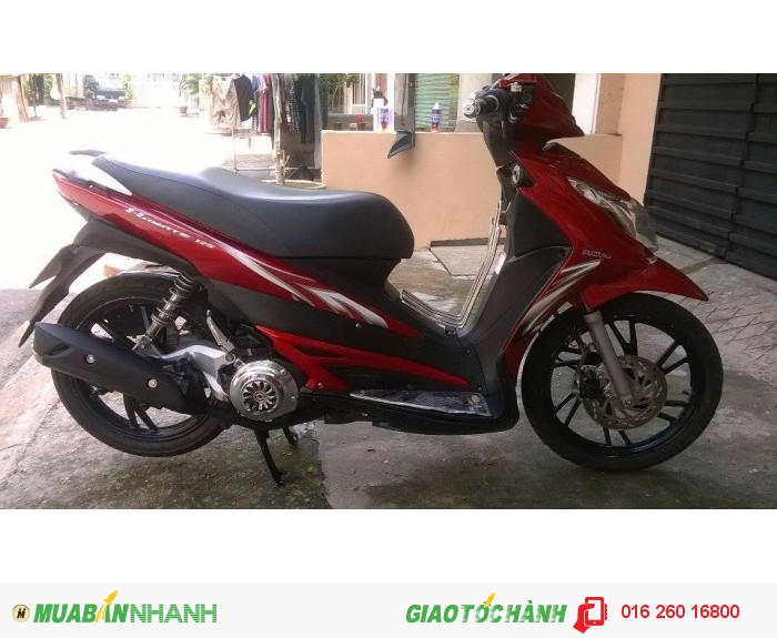 Xe Suzuki Hayate SS Fi 125cc đời 2012  màu đỏ