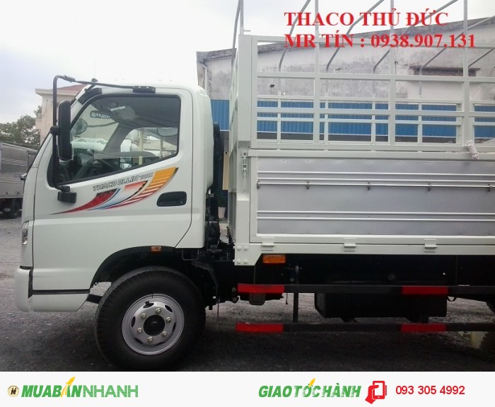 Bán xe tải Thaco Ollin700C tải trọng 7 Tấn , hỗ trợ mua trả góp ngân hàng đến 80%
