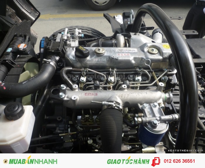 HD98S xe Hyundai nâng tải 6.5 tấn. Khuyến mãi 100% phí trước bạ khi mua HD98S.