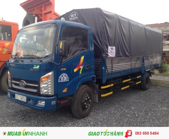 VT340s Thùng dài 6m2 trọng tải 3t49 chở hàng hóa cồng kềnh!