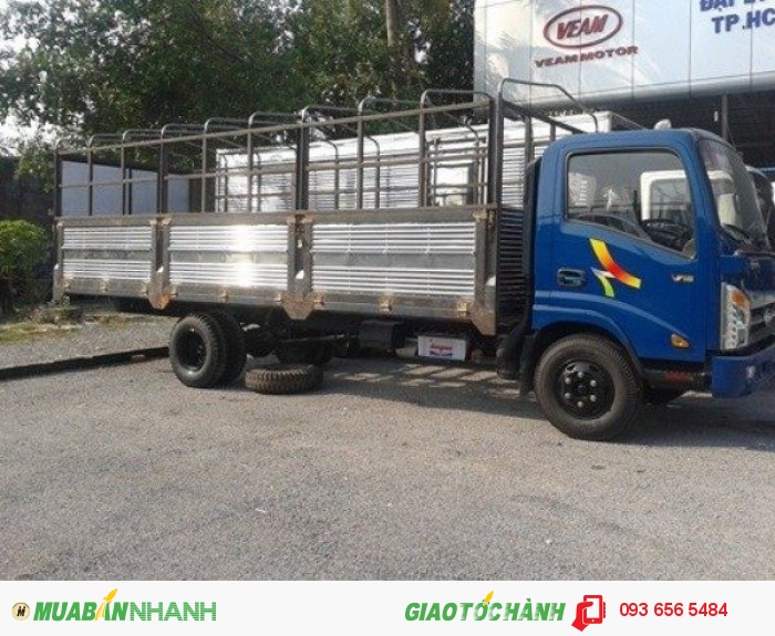 VT340s Thùng dài 6m2 trọng tải 3t49 chở hàng hóa cồng kềnh!