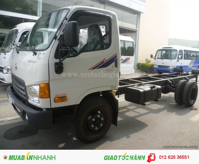 Xe tải Hyundai HD98S 6,5 tấn trả góp giá cực rẻ