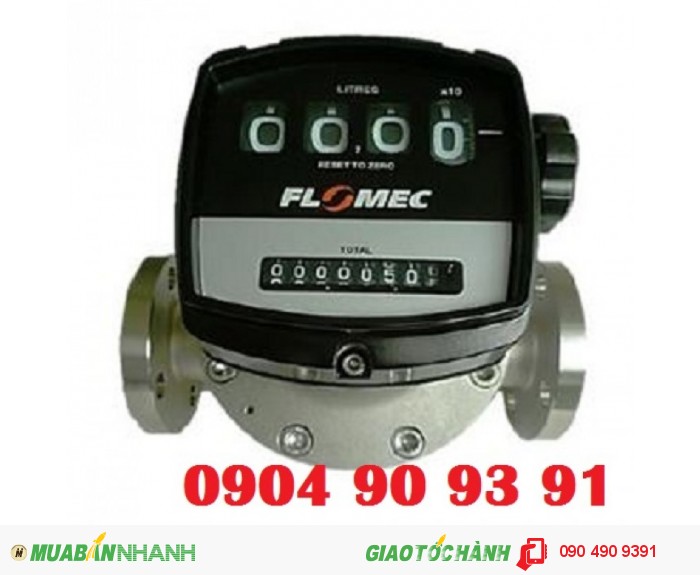 Đồng hồ đo lưu lượng cơ OM025,đồng hồ đo lưu lượng Flomec,đồng hồ đo lưu lượng dầu OM025