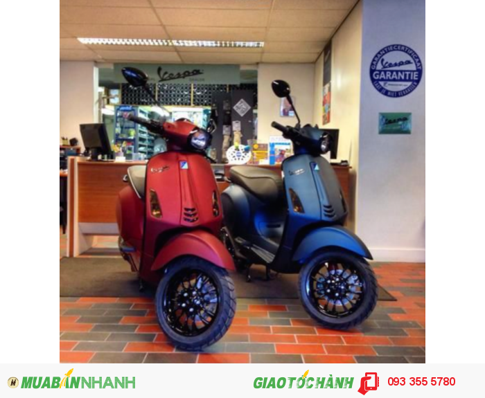 Vespa Sprint ABS khuyến mãi cực lớn tại biên hòa