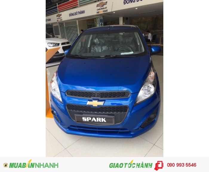 Uber hỗ trợ vay 95% giá trị xe.Chevrolet Spark LS 1.0