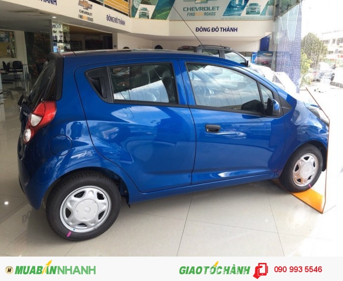 Uber hỗ trợ vay 95% giá trị xe.Chevrolet Spark LS 1.0