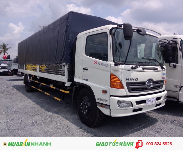 Bán xe tải Hino 9T4, Giá xe tải Hino 9T4 FG nhập khẩu