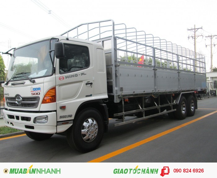 Bán xe tải Hino 3 chân 15 tấn thùng 9m25 siêu tải nặng