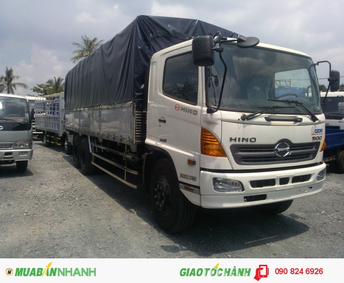 Bán xe tải Hino 15 tấn 3 chân, 16 tấn 3 chân nhập khẩu