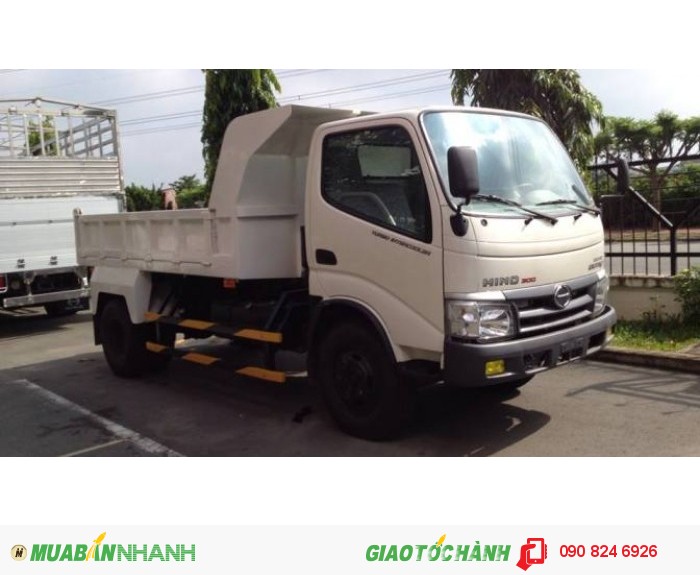 Bán xe tải Hino 3T8, giá xe tải Hino 3T8 nhập khẩu