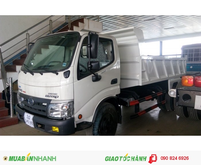 Bán xe tải Hino 3T8, giá xe tải Hino 3T8 nhập khẩu
