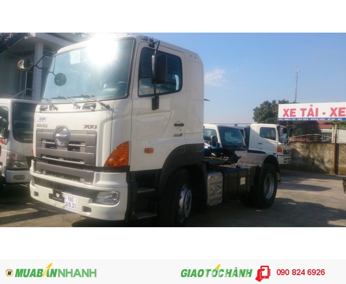Giá bán Đầu Kéo Hino 410HP 1 cầu 4x2 Seri 700 SH1EEVA