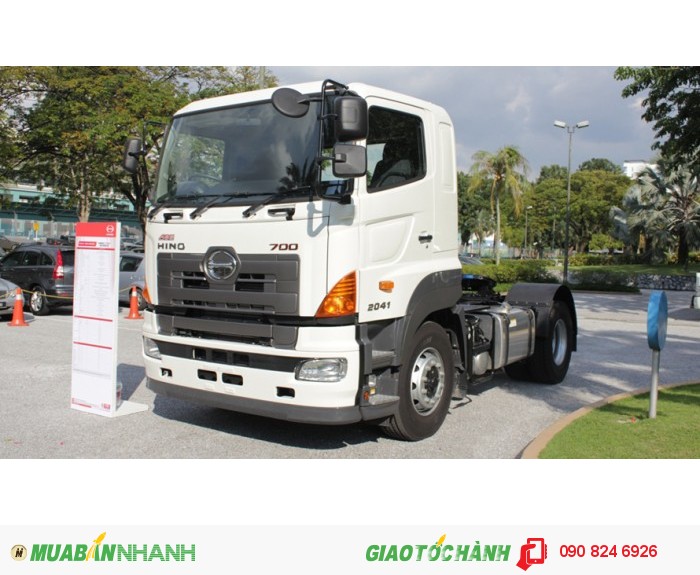 Giá bán Đầu Kéo Hino 410HP 1 cầu 4x2 Seri 700 SH1EEVA