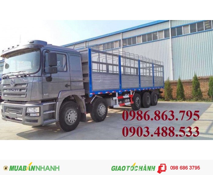 Xe tải thùng 5 chân shacman