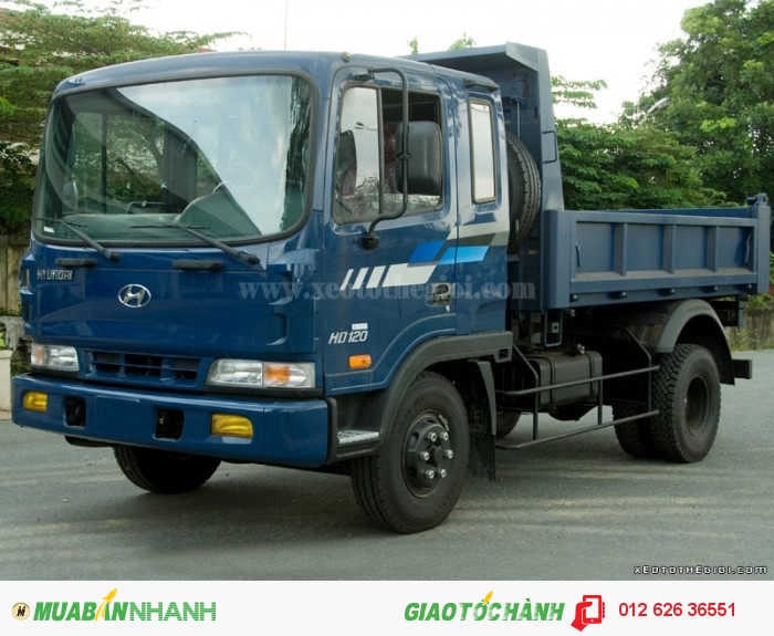 Hyundai HD120 5 Tấn thùng mui bạt giá rẻ