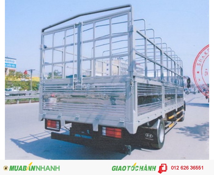 Hyundai HD120 thùng mui bạt tải trọng 5 tấn, mới 100%, giá thương lượng