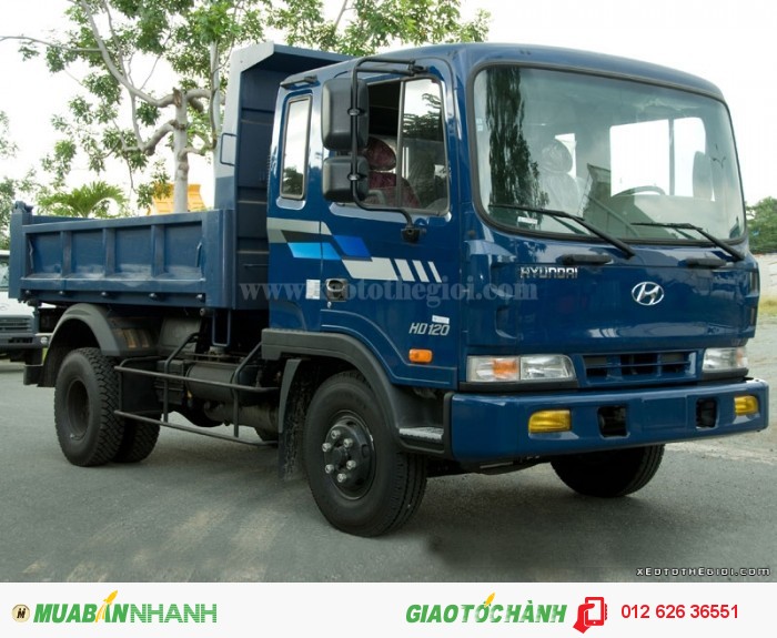 Xe HD120 nâng tải hot nhất xe Hyundai nâng tải