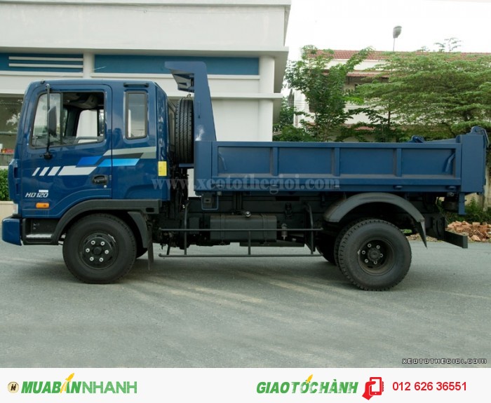 Xe HD120 nâng tải hot nhất xe Hyundai nâng tải